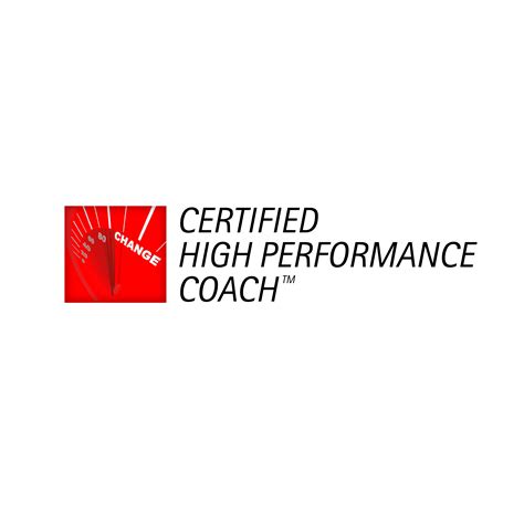 certified high performance coaching.